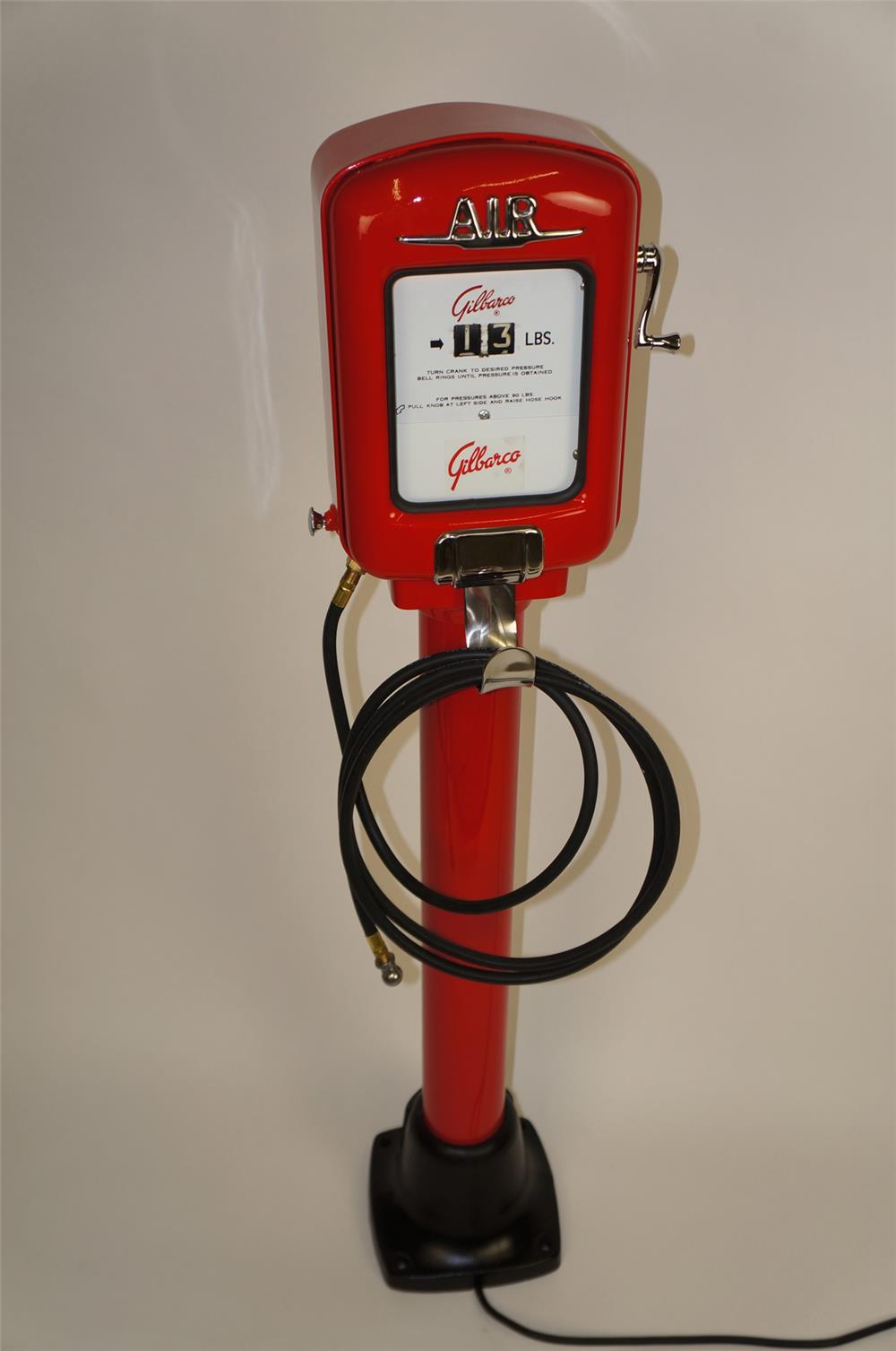 1940 s Gilbarco Model AM22 Service Station Air Meter On Stand