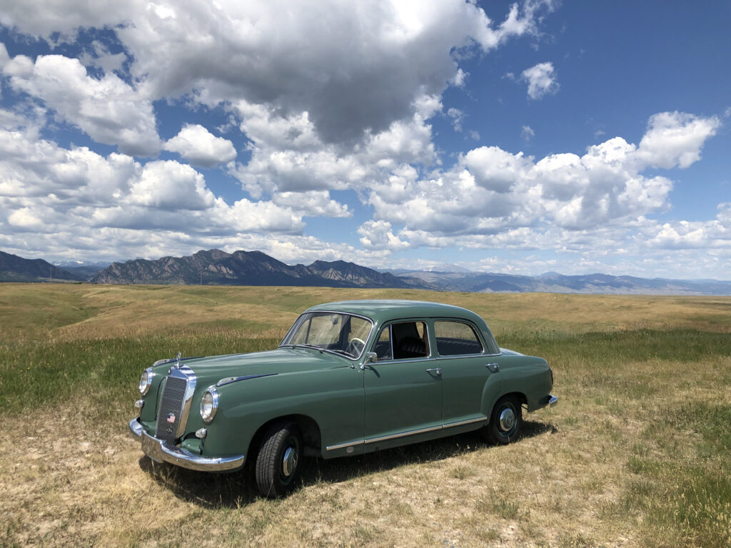 1957 Mercedes Benz 219 4 door Sedan MBCA