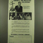 1974 Oklahoma Gas And Electric Company Ad Raleigh EBay