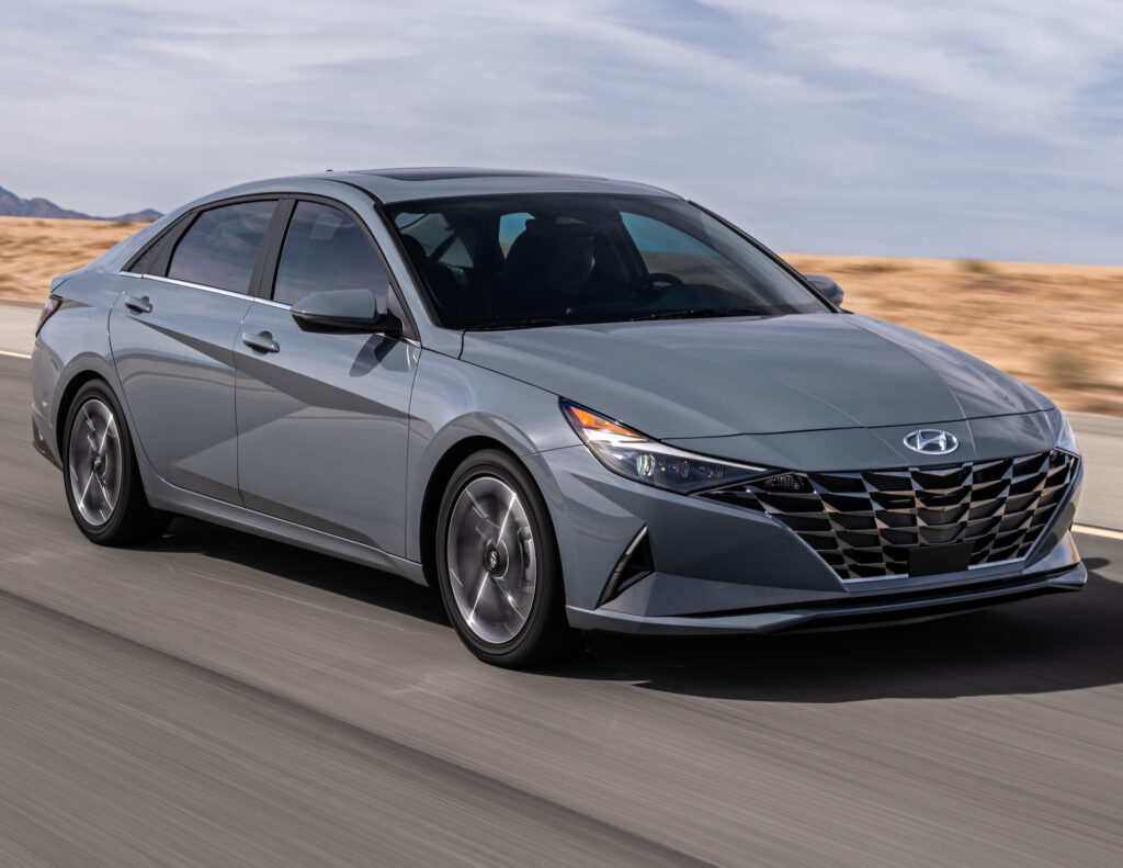 2021 Hyundai Elantra Seventh Generation Sedan Gains First Hybrid Model