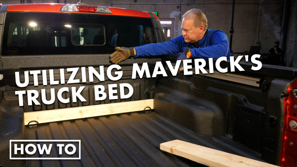 2022 Ford Maverick Truck Bed Demonstration