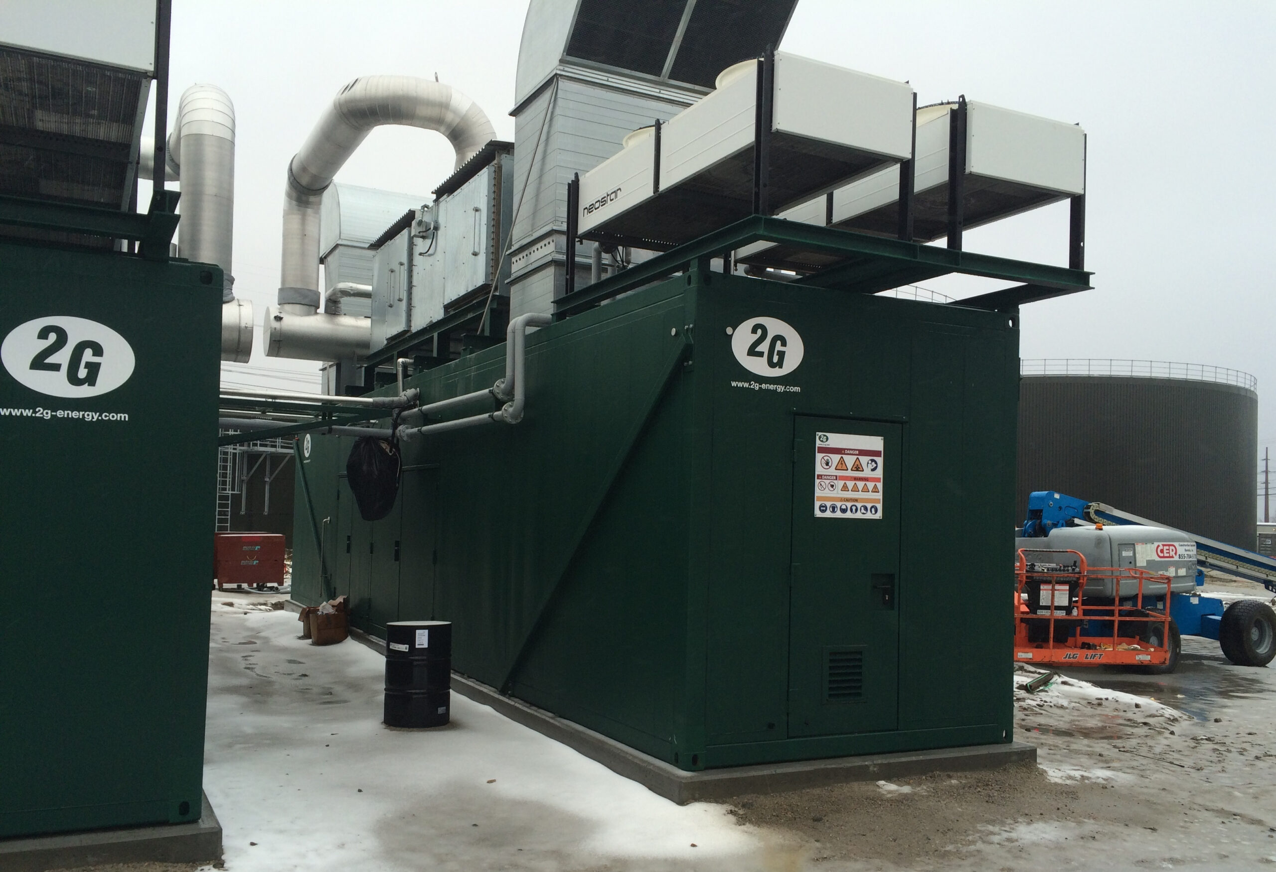 3 2MW Biogas Digester Plant