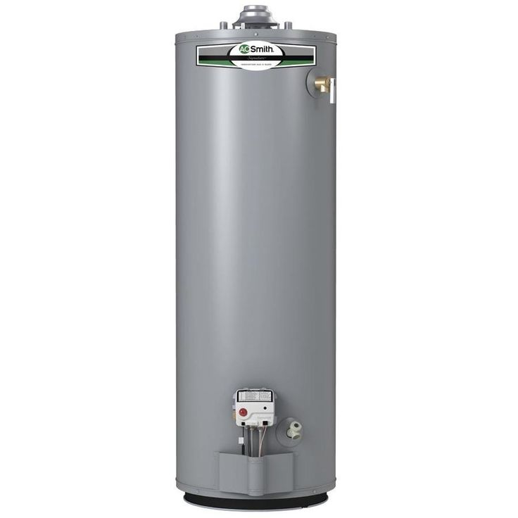 A O Smith Signature 50 Gallon Tall 6 Year Limited 36000 BTU Liquid 