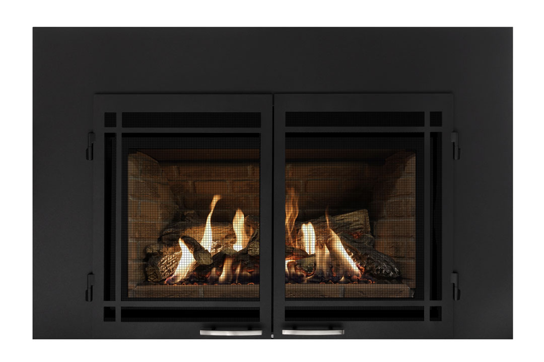 Archgard Fireplaces Gas Fireplace Insert Clean Face Look