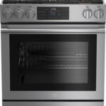 Beko SLGR30530SS 30 Inch Stainless Steel Slide in Gas Range In