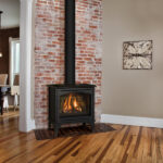 Birchwood 20 Free Standing Gas Fireplaces Direct Vent Gas Fireplace