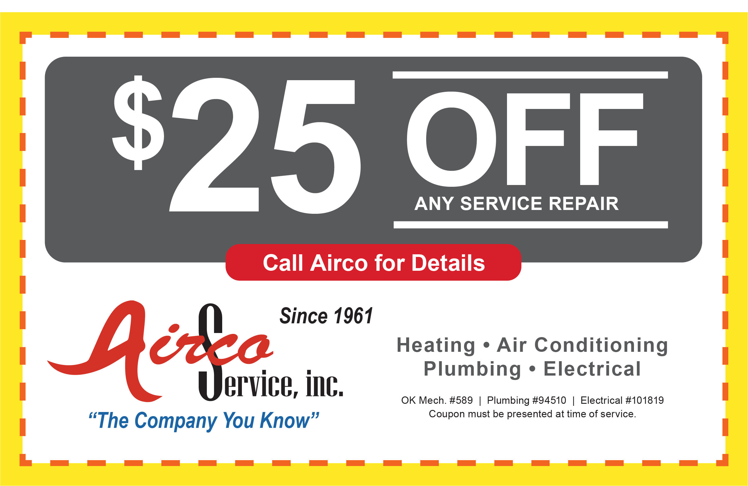 Coupons Rebates Airco Service