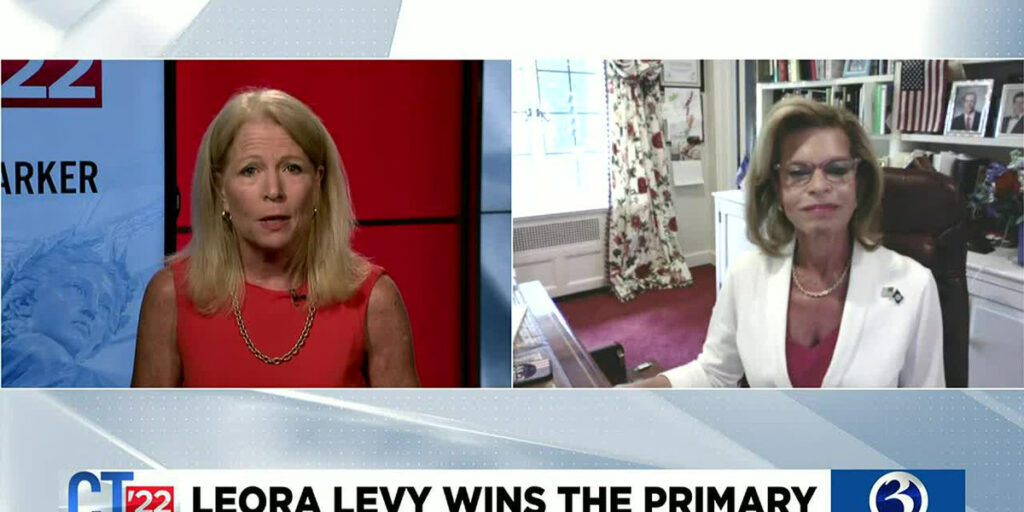 CT 22 Leora Levy Wins The Republican Senate Primary In CT