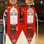 Custom Made Gilmore Oil Wayne 60 Dual Showcase Gas Pump