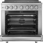 Dacor HGPR36SNG 36 Inch Pro Gas Range With 6 Sealed Burners 5 2 Cu Ft