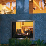 Double Duty Lennox Montebello Indoor Outdoor Gas Fireplace Remodeling