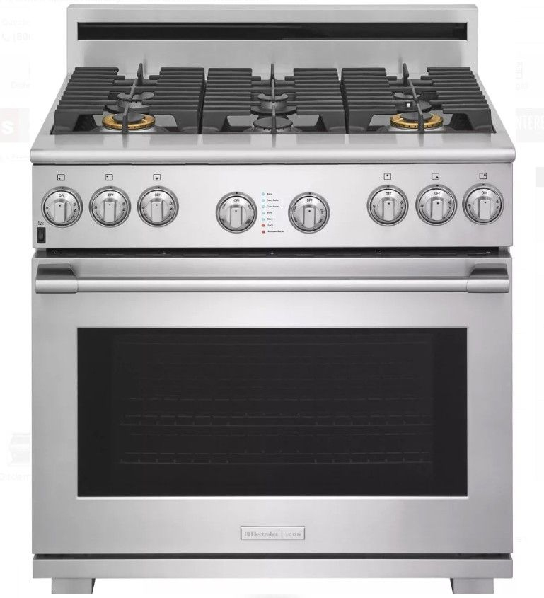 E36DF76TPS 36 Electrolux Icon Professional Series Dual Fuel 