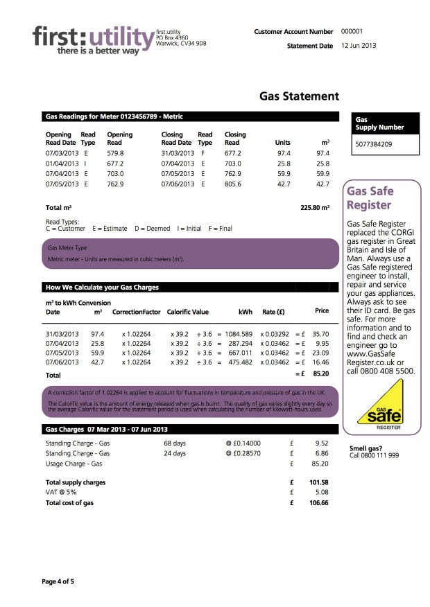 First Utility Bill Explained Myutilitygenius