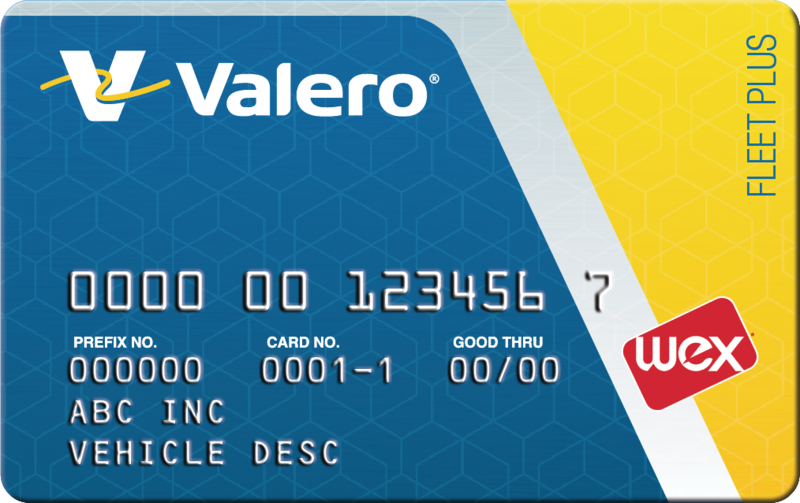 Fleet Card Expert Valero Fleet Plus Card