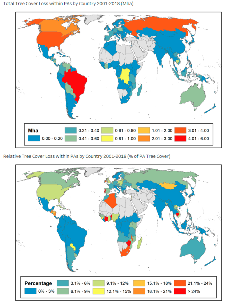 Forests Free Full Text What Is Threatening Forests In Protected 