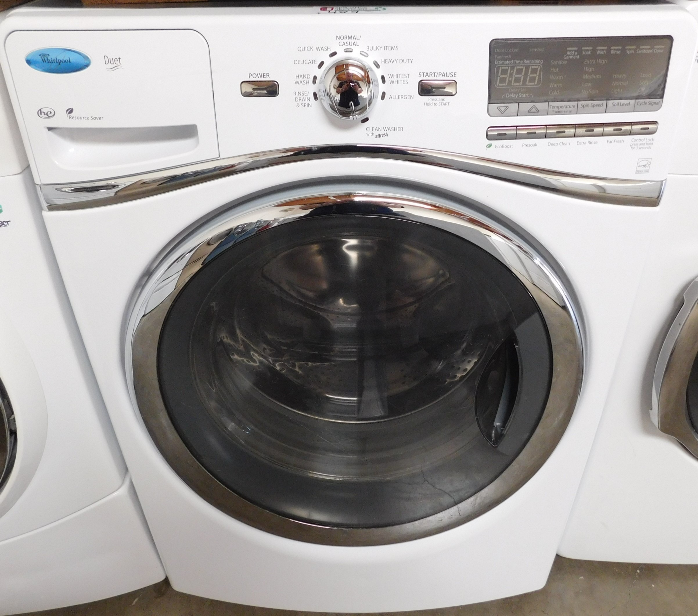 FRONT LOAD WHIRLPOOL DUET WASHER A 109 Appliance Recycler