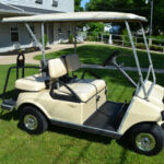 Gas Powered 4 Seat Club Car Golf Cart Street Legal Ohio Title For