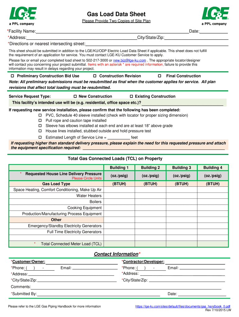 Gas Sheet Fill Online Printable Fillable Blank PDFfiller