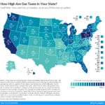 Gas Tax Rates July 2018 State Gas Tax Rankings Tax Foundation