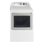 GE 7 4 Cu ft Top Load Gas Dryer With SaniFresh Cycle White