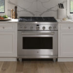 GE Caf Series 36 All Gas Professional Range With 6 Burners Natural