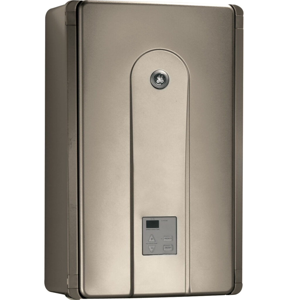 GE Outdoor Tankless Water Heater GN75ENSRSA GE Appliances