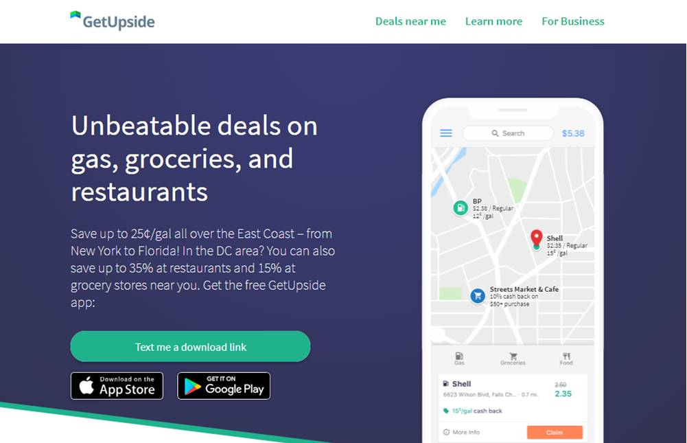 GetUpside App Review A Legit Opportunity To Earn Cash Back When You 