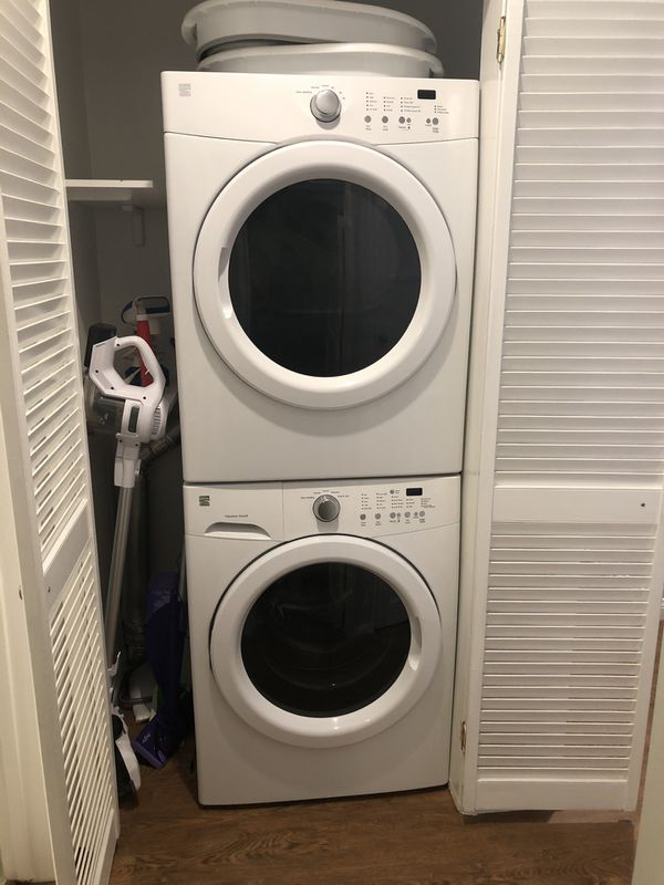 Kenmore Front Load Stackable Washer And Gas Dryer For Sale In Arcadia 