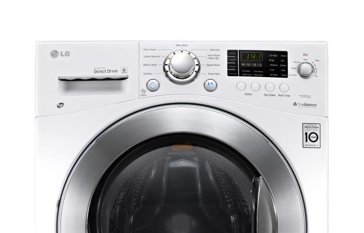 LG All In One Washer Dryer Combo LG WM3477HW Appliances Connection 