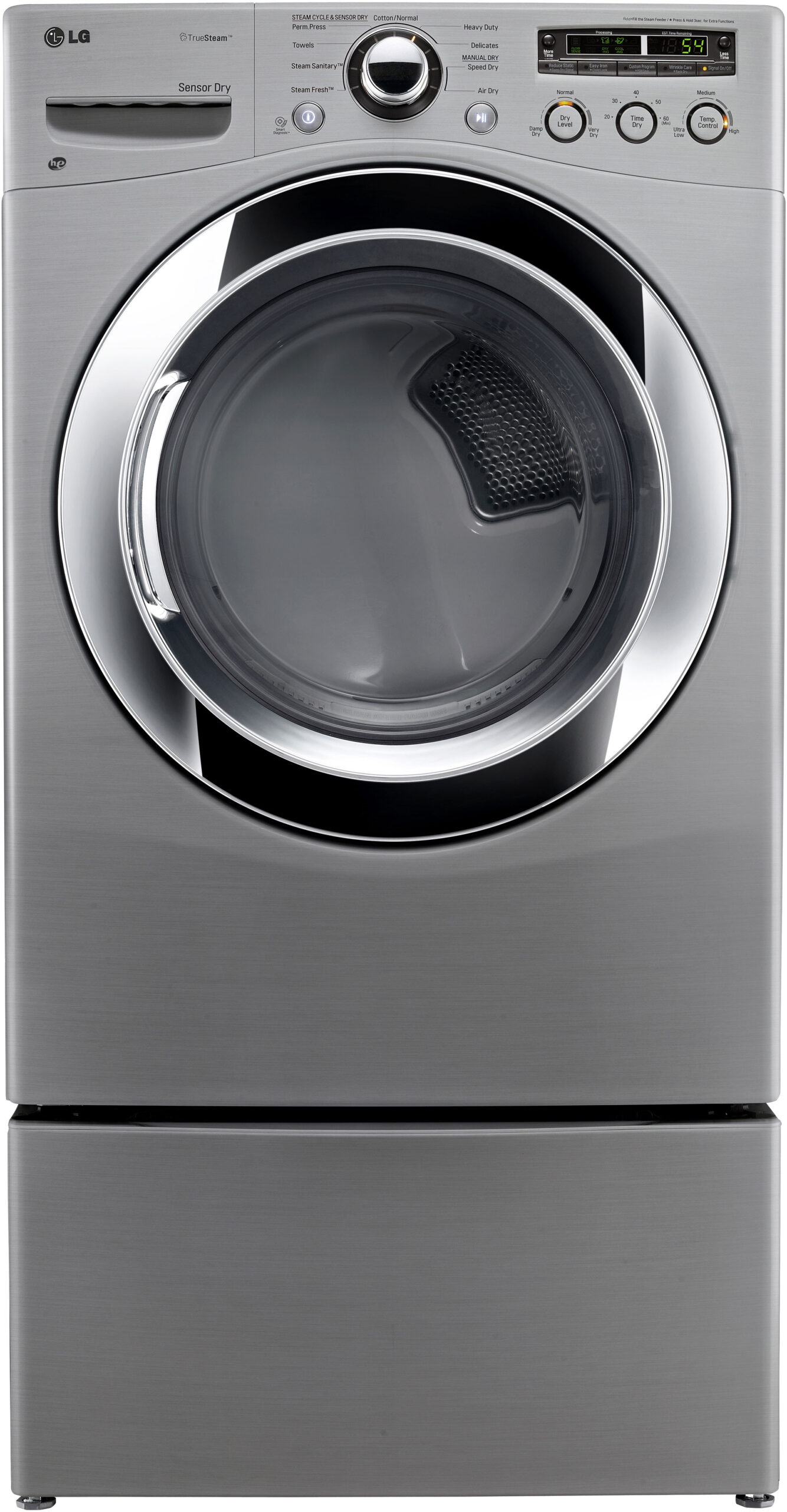 LG DLEX3250V 27 Inch Front Load Electric Dryer With 7 3 Cu Ft 