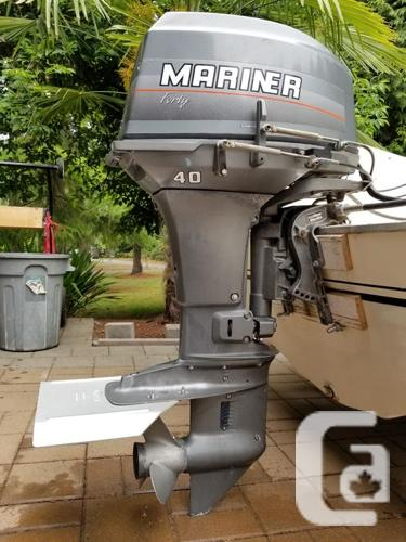 MARINER 40hp OUTBOARD ENGINE By Yamaha Mercury For Sale In Victoria