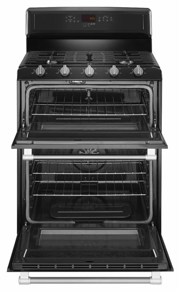 Maytag MGT8720DE 30 Inch Freestanding Double Oven Gas Range With 5 