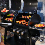 Pit Boss 1230 Wood Pellet And Gas Grill Combo At Menards