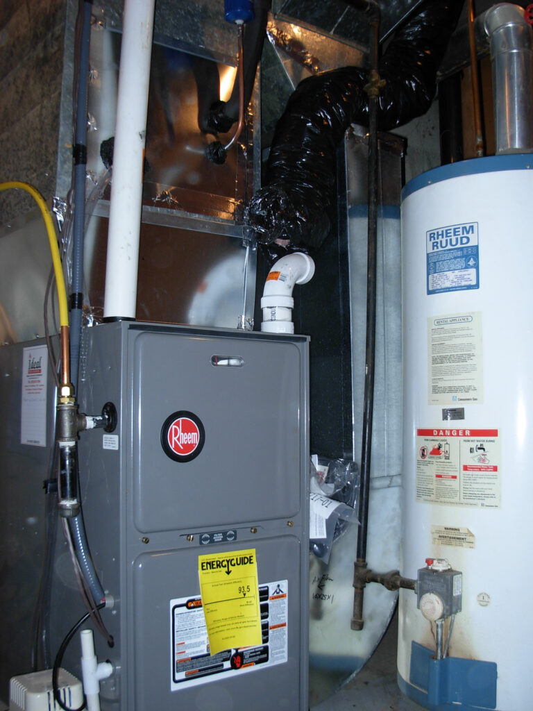 Rheem High Efficiency Furnace Ideal Home Comfort