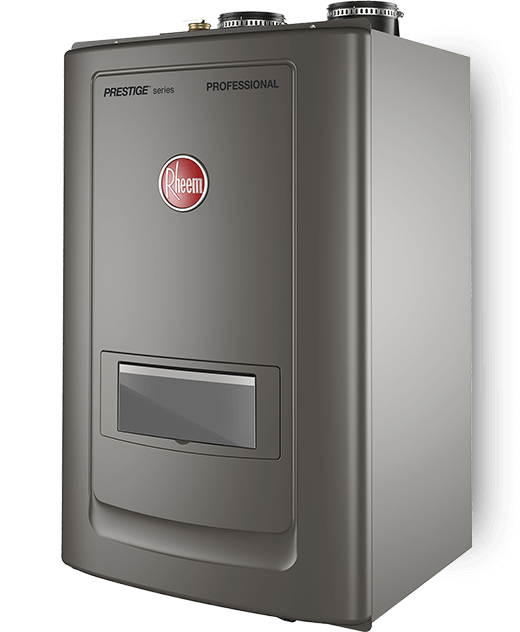 Rheem Prestige Series High Efficiency Combi Boiler Offers Both Space 