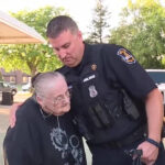 Struggling Senior At Gas Station Gets Help From Police Officer