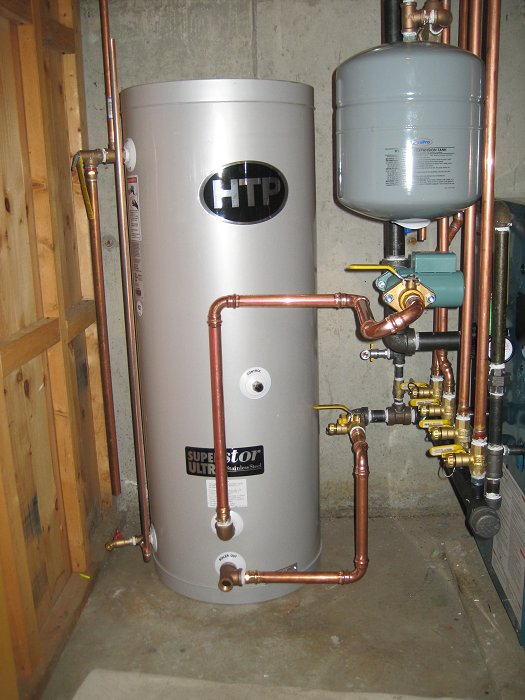 Superstor indirect fired water heater Boston Water Heaters