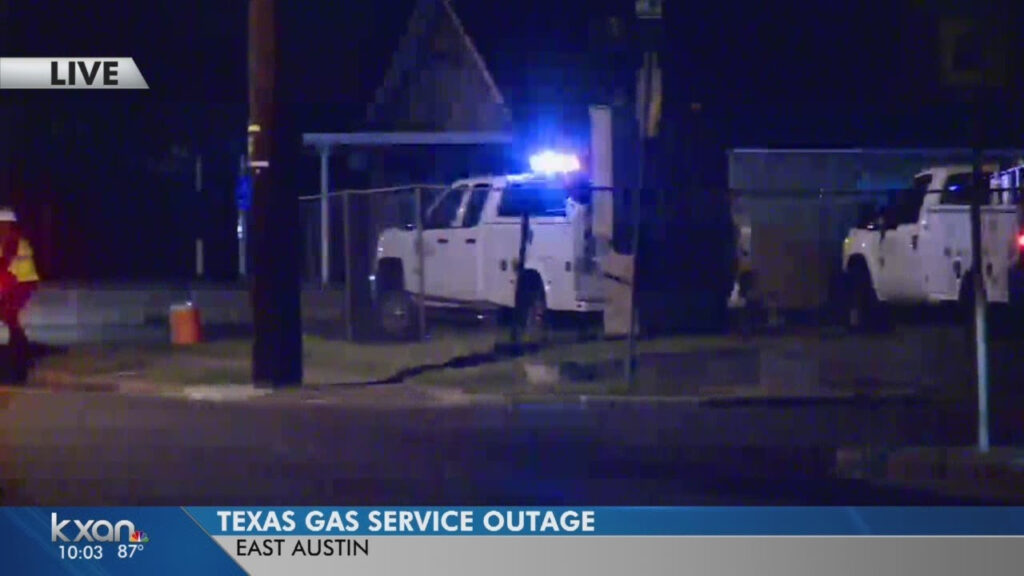 Texas Gas Service Outage In East Austin YouTube