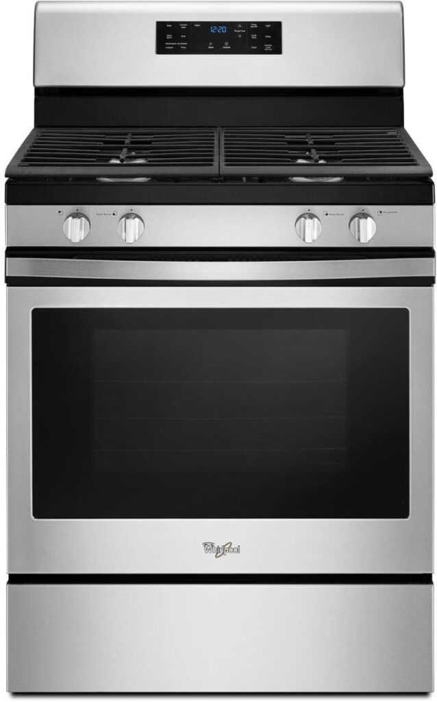 Whirlpool WFG520S0FS 30 Inch Freestanding Gas Range With 5 0 Cu Ft 