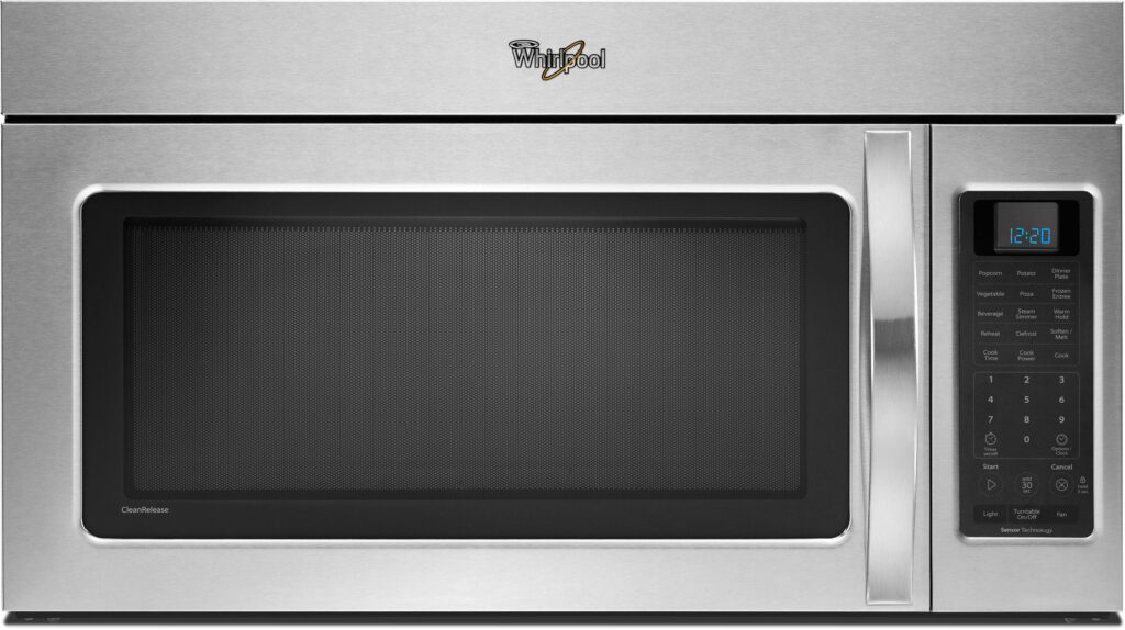 Whirlpool WMH53520AW 2 0 Cu Ft Over the Range Microwave Oven With 400 