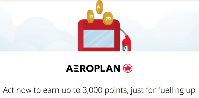 Aeroplan Promo 5x Points On Gas Purchases With Aeroplan Credit Cards 