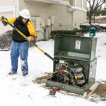 CoServ Crews Working Through Bitter Cold To Restore Electricity Gas