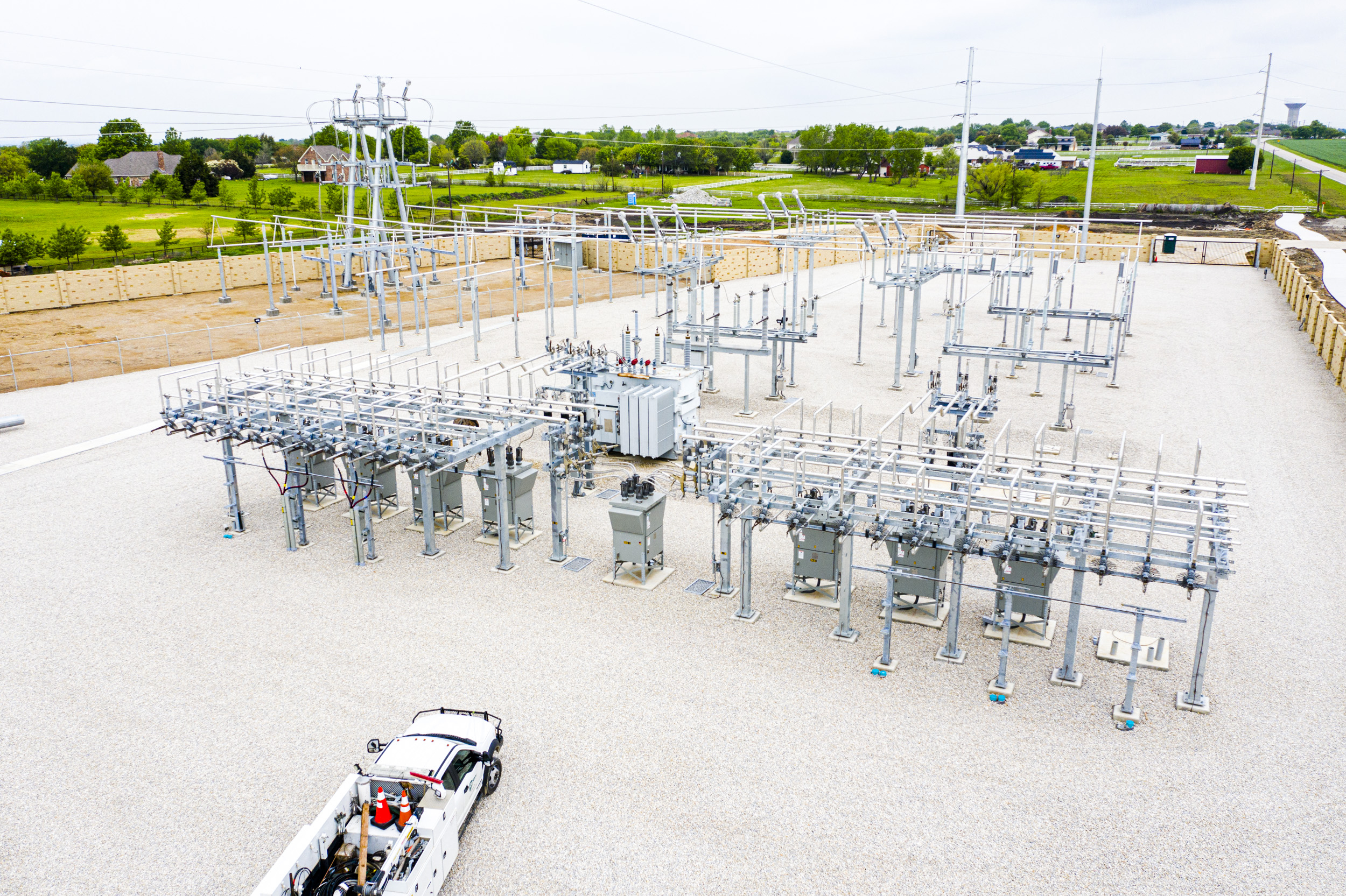 CoServ Linemen Connect New Substations In Denton Collin Counties