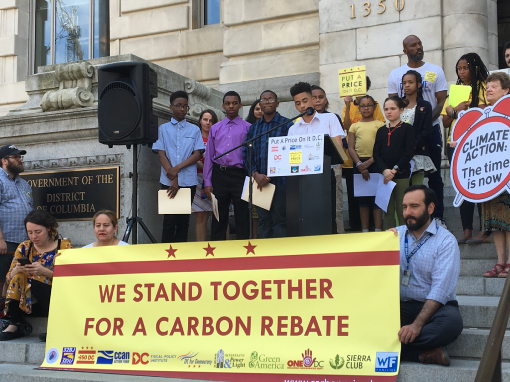 DC Must Put A Price On Greenhouse Gas Emissions To Cut Pollution 