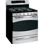 GE Profile 30 Free Standing Gas Range With Baking Drawer