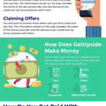 Get Upside Gas App Review How Does Get Upside Make You Money infographic