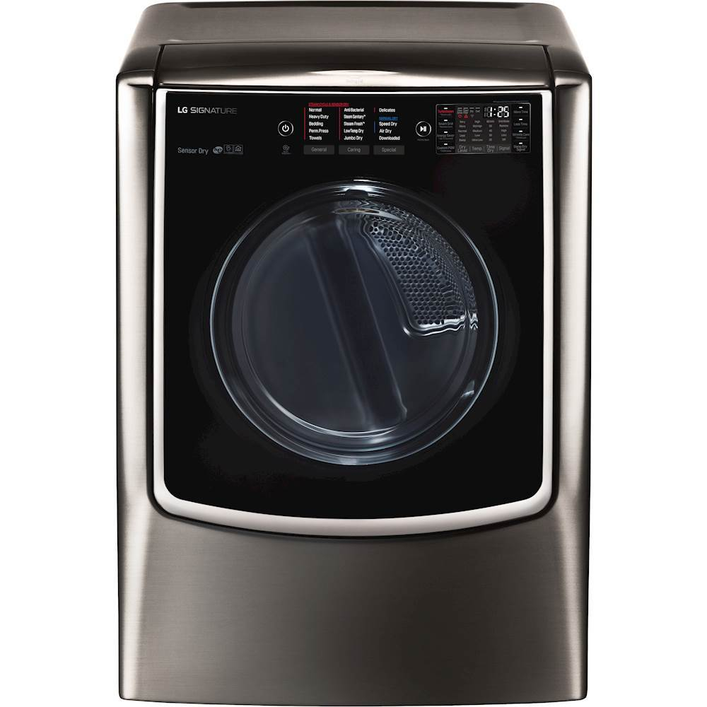 LG SIGNATURE 9 0 Cu Ft 14 Cycle Smart Wi Fi Gas Dryer With 