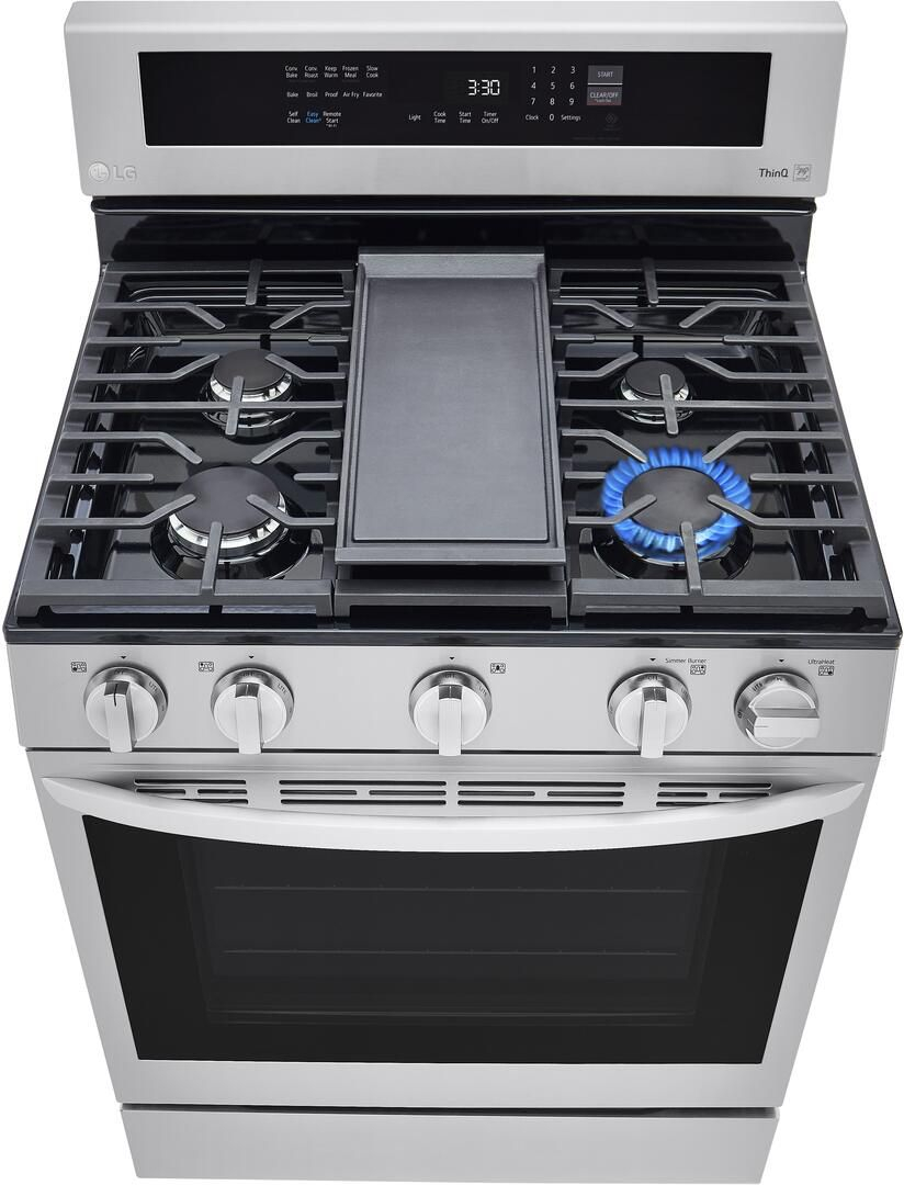 LRGL5825F LG 30 5 8 Cu ft Wifi Enabled Gas Range With InstaView 