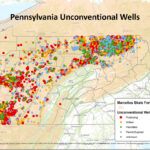 Pennsylvania Unconventional Natural Gas Wells 2016 Q1 Update