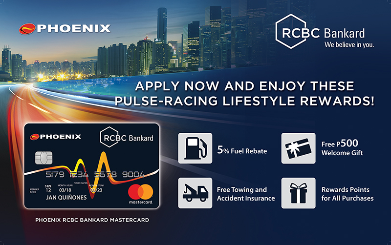 Phoenix Petroleum RCBC Bankard Team Up For Lifestyle Credit Card 